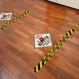 Calpestabili distanziali adesivi di sicurezza